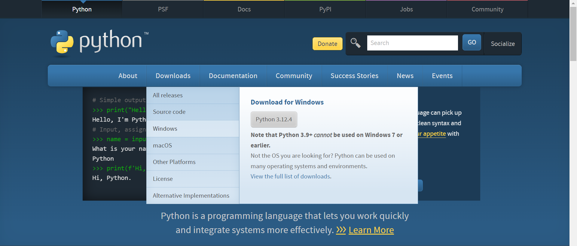How to Install Python on Windows